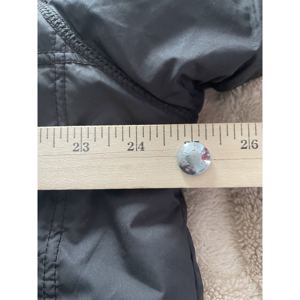 North Face Men's XL Black and Gray Double sided Puffer Jacket Reversible - Picture 6 of 11